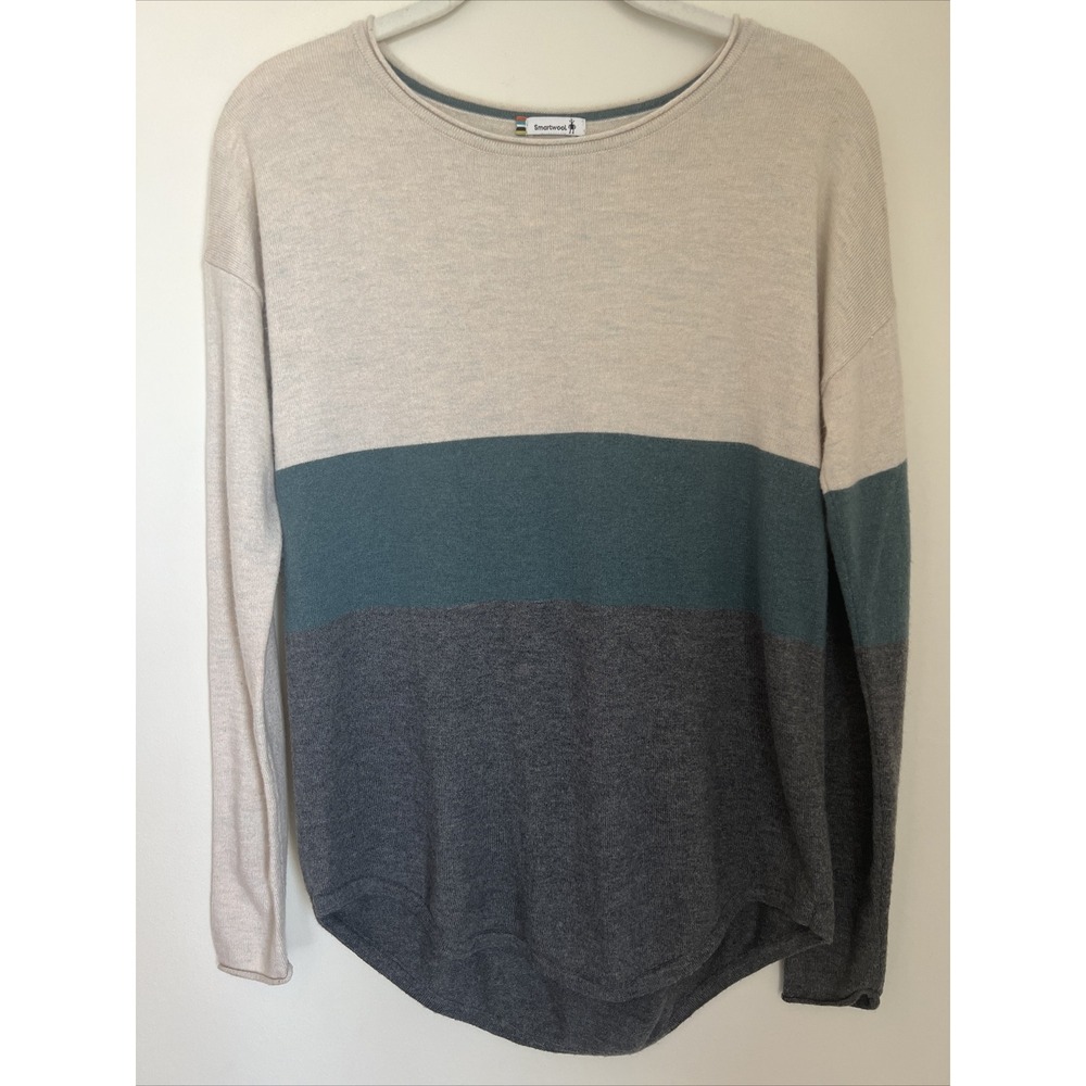 Smartwool Women's The Shadow Pine Crew Sweater Size XS Long Sleeve